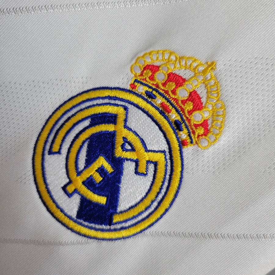Real Madrid Retro Long Sleeve Home Kit
