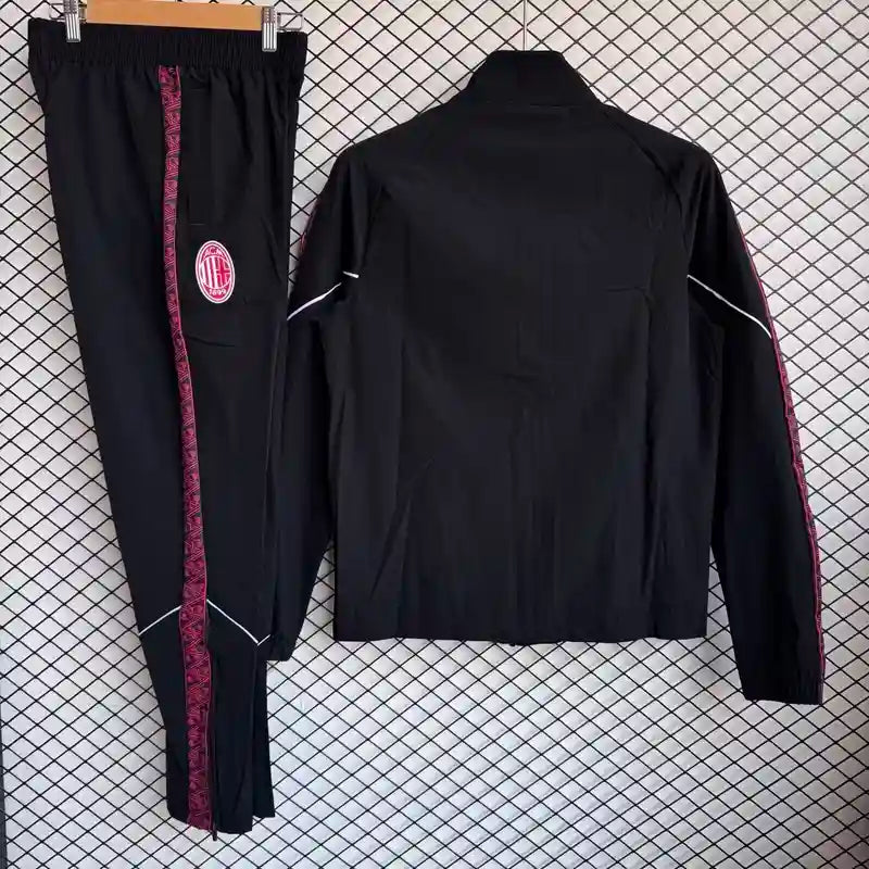 AC Milan Training Tracksuit 2024/25 - Black & Pink