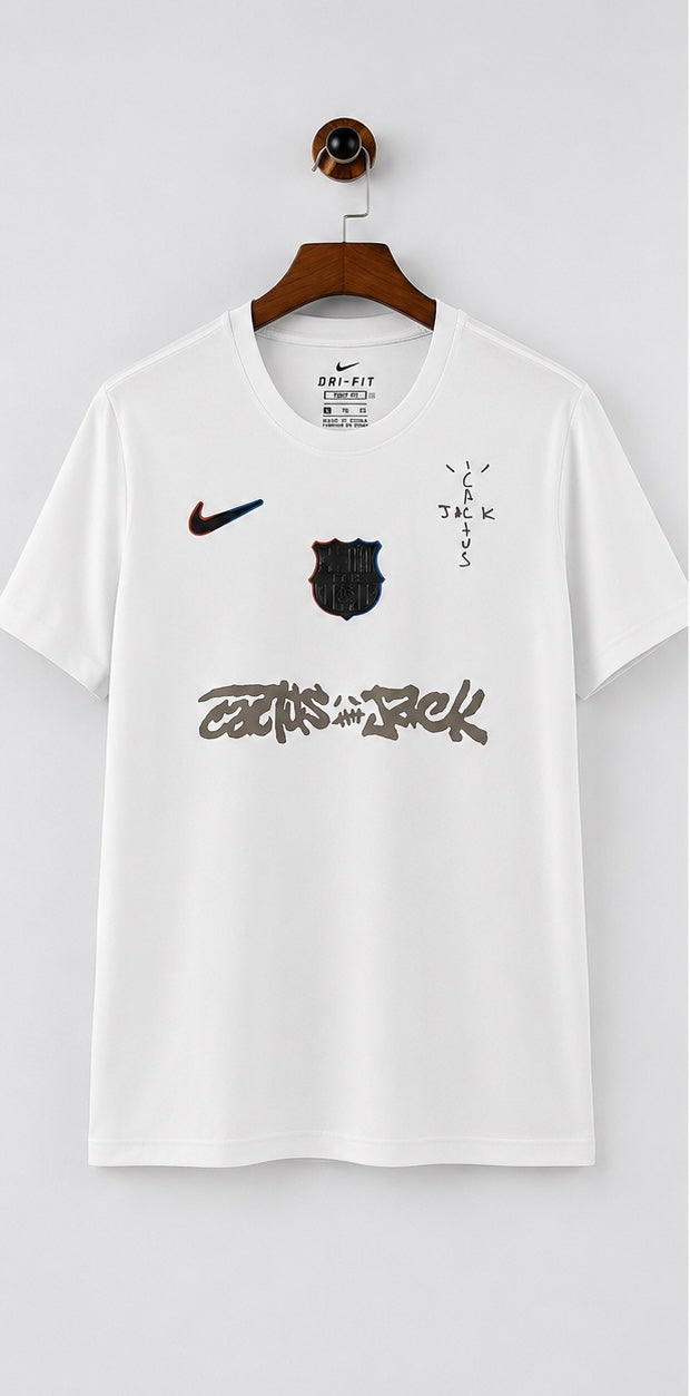 Travis Scott Special White Barcelona Kit