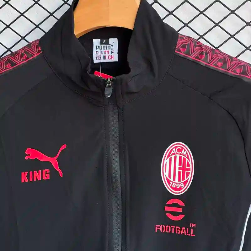 AC Milan Training Tracksuit 2024/25 - Black & Pink