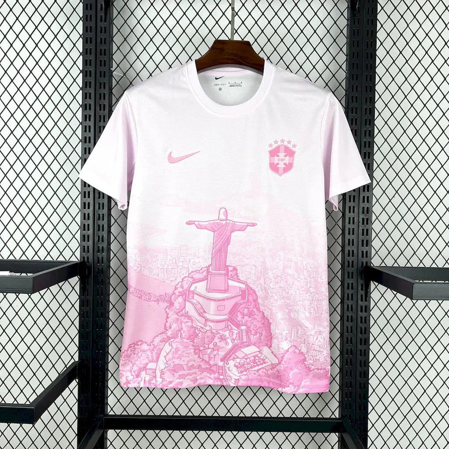 Brazil Special Edition Pink Cristo Redentor Jersey – Nike