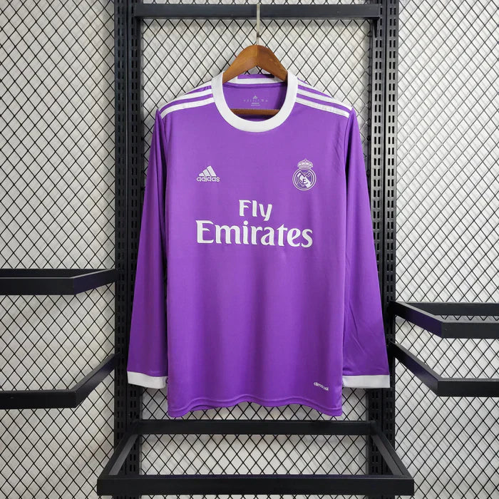 Real Madrid Long Sleeve Purple Kit