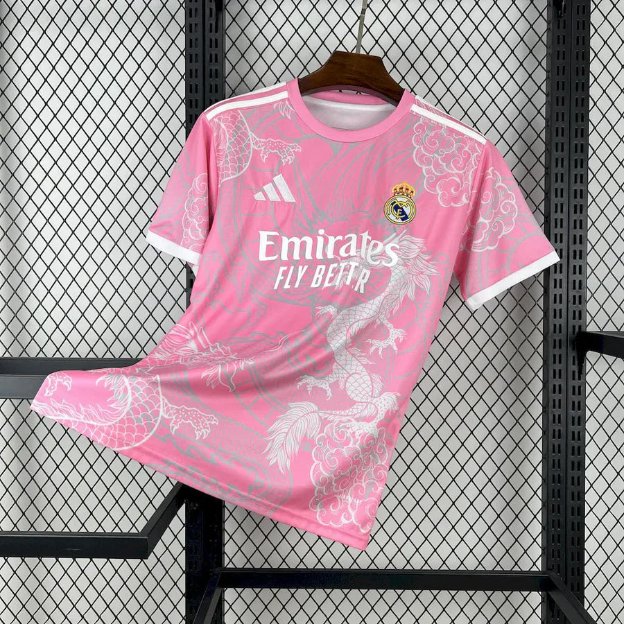 Real Madrid Special Edition Pink Dragon Jersey – Adidas
