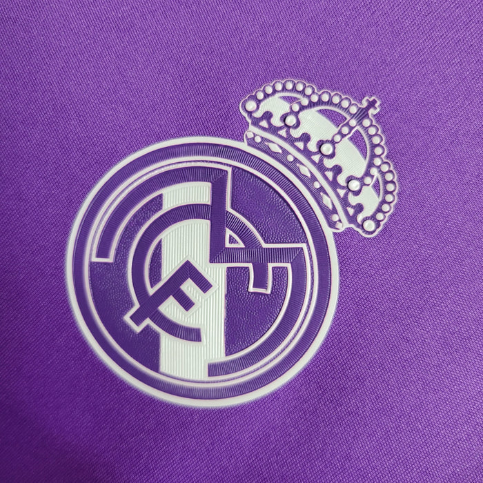 Real Madrid Long Sleeve Purple Kit
