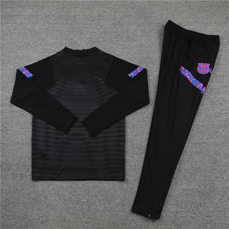 FC Barcelona 2021/22 Training Tracksuit – Black/Pink