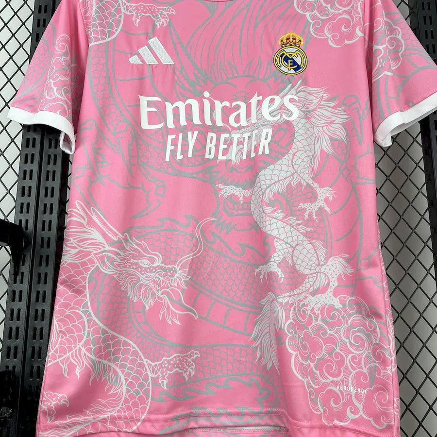 Real Madrid Special Edition Pink Dragon Jersey – Adidas