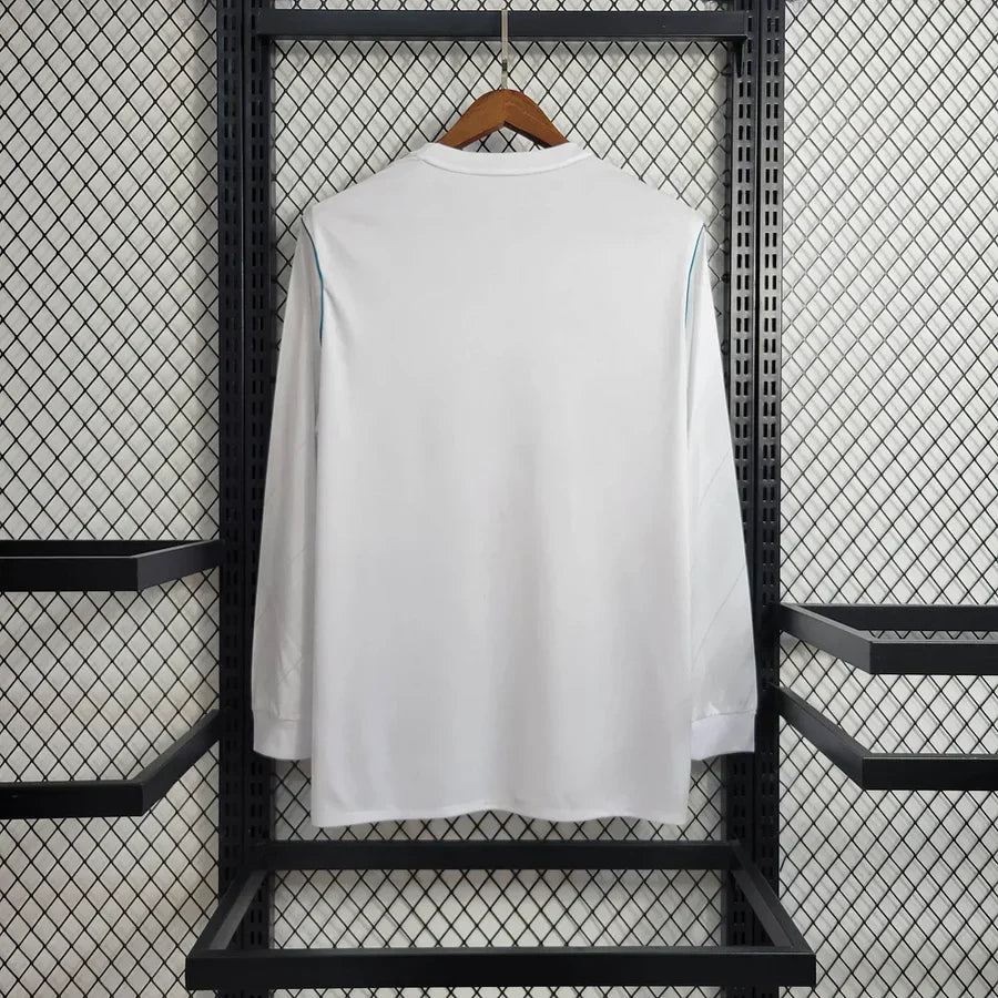 Real Madrid 2017/18 Home Long Sleeve Jersey