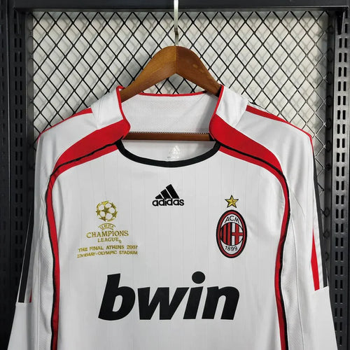 AC Milan 2006/07 UCL Final Away Jersey – Long Sleeve