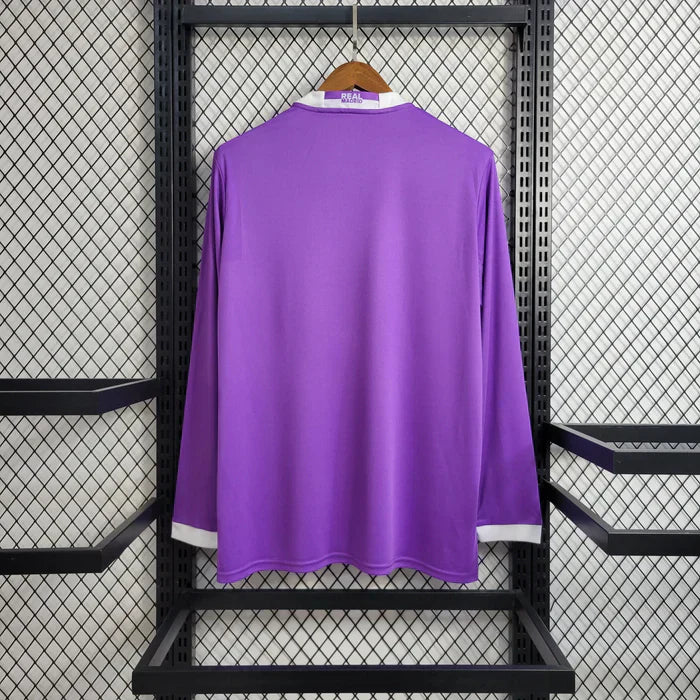 Real Madrid Long Sleeve Purple Kit